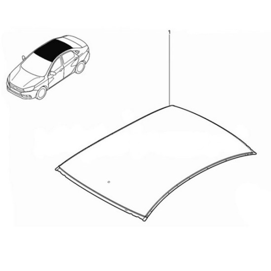 Strecha Lada Vesta sedan 8450039244
