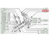 Tesnenie horného krytu mechanizmu riadenia 2101-3401054