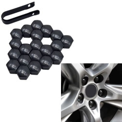 Chrániče matic kol automobilů šedé